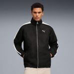 Puma T7 Woven Erkek Sweatshirt - L - 010 - Siyah