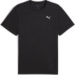 Puma Tad Ess Poly Texture Erkek Siyah Koşu Tişört