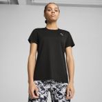 Puma Tad Essential Crew Kadın Siyah Koşu Tişört