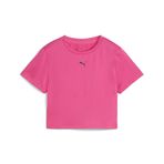 Puma Tad Essentials Baby Kadın Pembe Yuvarlak Yaka Tişört