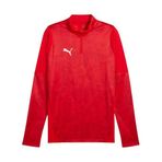 PUMA teamCUP Erkek Antrenman 1/4 Fermuarlı Sweatshirt