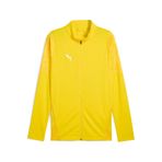 PUMA Teamcup Football Erkek Ceket,Faster Yellow-Puma Silver-Yell Xl