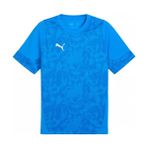 Puma Teamcup Traınıng Jersey Erkek Futbol Tişörtü 65916702 Mavi - 2XL