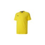 Puma Teamgoal 23 Casuals Tee Sarı Erkek Futbol Antrenman Tişörtü
