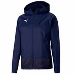 Puma Teamgoal 23 Training Rain Jacket Lacivert Erkek Futbol Antrenman Yağmurluk