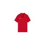 Puma teamGOAL Casuals Polo Wmn Kırmızı Kadın T-Shirt