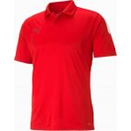 Puma Teamlıga Sideline Polo Peacoat Erkek Tişört - Kırmızı