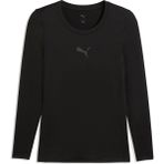 Puma TEAMLIGA26 Baselayer Erkek Uzun Kollu Dar Kesim Tişört - Puma Black