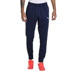 PUMA TeamRISE Poly eşofman altı erkek siyah/beyaz, S (44/46 EU)
