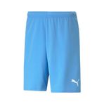 Puma Teamrise Short Erkek Futbol Şortu 70494218 Mavi Mavi