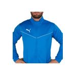 Puma Teamrise Training Poly Erkek Günlük ve Fermuarlı Spor Ceketi Mavi