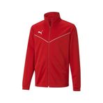 Puma teamRISE Trg Poly Jacket Kırmızı Erkek Fermuarlı Ceket