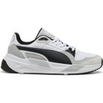 Puma Trinity 2 Beyaz Erkek Sneaker Nefes Alabilir Yapı ve Kauçuk Taban ile Konforlu Tasarım - Beyaz - Bej - Siyah