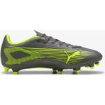 Puma Ultra 5 Play FG/AG Erkek Gri Çim Saha Kramponu Yetişkinler İçin Hafif ve Dayanıklı Plastik