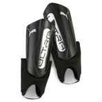 PUMA Ultra Light Ankle, Üniseks Tekmelik, PUMA Siyah-PUMA Gümüş, S - 030991