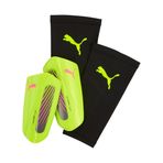 PUMA Ultra Light Strap, Üniseks Tekmelik, Sarı Alert-Puma Aged Gümüş, XL - 030992