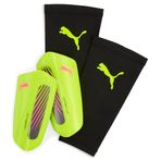 PUMA Ultra Light Strap, Unisex Tekmelik, Sarı Alert-Puma Aged Gümüş, M - 030992