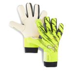 PUMA Ultra Ultimate Hybrid kaleci eldiveni, sarı, 8 erkek