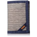 PUMA Üniseks Çocuk Little Rise Trifold Cüzdan, gri / turuncu, One Size