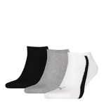PUMA Üniseks Çorap Beyaz/Gri/Siyah 35-38