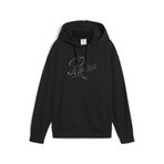 PUMA Üniseks Ess Script Rahat Kapüşonlu Tr Kapüşonlu Sweatshirt (1'li paket)