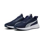 PUMA Üniseks Flyer Lite 3 Yol Koşu Ayakkabısı, Lacivert Beyaz Mavi, 37.5 EU