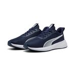 PUMA Üniseks Flyer Lite 3 Yol Koşu Ayakkabısı, Lacivert Beyaz Mavi, 41 EU