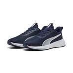 PUMA Üniseks Flyer Lite 3 Yol Koşu Ayakkabısı, Lacivert Beyaz Mavi, 43 EU