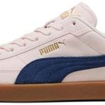 PUMA Üniseks PUMA Club II Era süet spor ayakkabı, Yasemin Çiçeği, Farsça Mavisi, 41 EU