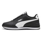 PUMA Üniseks ST Runner v4 L Spor Ayakkabı, Siyah Beyaz, 49 EU, Puma Black Puma White, 49 EU