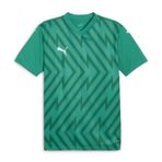 PUMA Üniseks Teamglory forma futbol forması, Sport Green-PUMA White, XL