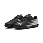 PUMA Unisex Çocuk ATTACANTO II TT V Jr Spor Ayakkabı PUMA Black-PUMA White 38.5