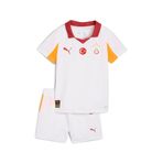 PUMA Unisex Çocuk GSK Away Minikit w/o S w/o S Eşofman Takımı PUMA White-Intense Orange 4-5 Yaş