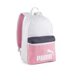 PUMA Unisex Çocuk Phase Colorblock Sırt Çantası, Gümüş Sis Galaktik Gri-mauved Out-mauved Out, Ölçü Birimi