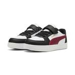 PUMA Unisex Çocuk Puma Caven 2.0 AC+ PS Spor Ayakkabı PUMA Black-Team Red- Wht 34