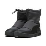 PUMA Unisex Çocuk Puma Multiflex 2 Boot AC PS Bot Dusky Gray-PUMA Black-White 30