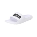 PUMA Unisex Divecat V2 Lite Slide sandalet, Puma Beyaz Puma Siyah, 40.5 EU