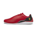 PUMA Unisex Ferrari Drift Cat Decima spor ayakkabı, Rosso Corsa PUMA Black PUMA White, 42 EU