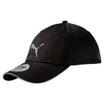 Puma Unisex Running Cap III Unisex Yetişkin Şapka, black, ADULT