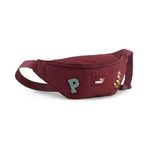 PUMA Unisex Yetişkin PUMA PHASE PATCH Waist Bag Bel Çantası Ruby Shimmer X