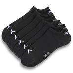 PUMA Unisex Yetişkin PUMA UNISEX SNEAKER PLAIN 6P Çorap black 43/46
