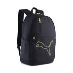 PUMA Unisex Yetişkin Sırt Çantası, New Navy-Fresh Yellow, X