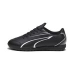 PUMA VITORIA TT Jr Unisex Çocuk Spor Ayakkabı, PUMA Black-PUMA White, 35