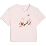 PUMA W P League Relaxed Tee Kadın T-shirt, Jasmine Flower, L