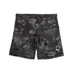 PUMA W P LEAGUE SHORT TIGHT 4" Kadın Şort PUMA Black-Flat Medium Gray XS