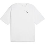 Puma WARDROBE ESS Boxy Tee Kadın T-shirt - Beyaz
