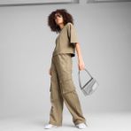 Puma Wardrobe Ess Cargo Kadın Kahverengi Eşofman Altı.83