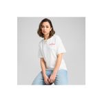 Puma Wardrobe Ess Graphic Kadın Beyaz T-shirt