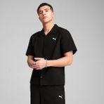 Puma Wardrobe Essentials Erkek Siyah Gömlek (629663-01) - XL
