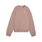 Puma Wardrobe Essentials Kadın Geniş Kesim Sweatshirt, Sandstone, M Beden